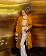 Women's Hypnotic Lotus Wool Coat | Trendy Leather Jackets