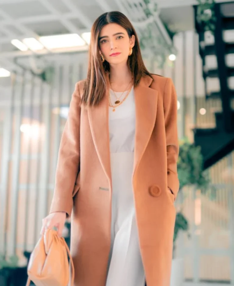 Women's Sun Kissed Long Camel Coat | Trendy Leather Jackets