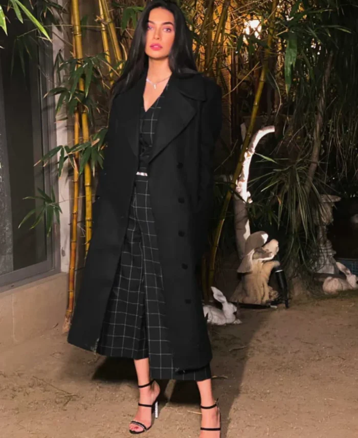 Women's The Black Raven Long Black Coat | Trendy Leather Jackets