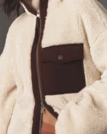 Women's Varley Sherpa Jacket | Trendy Leather Jackets