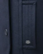 Wool Blend Reefer Jacket Coat | Trendy Leather Jackets