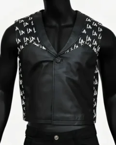 WWE LA Knight Leather Vest | Trendy Leather Jackets
