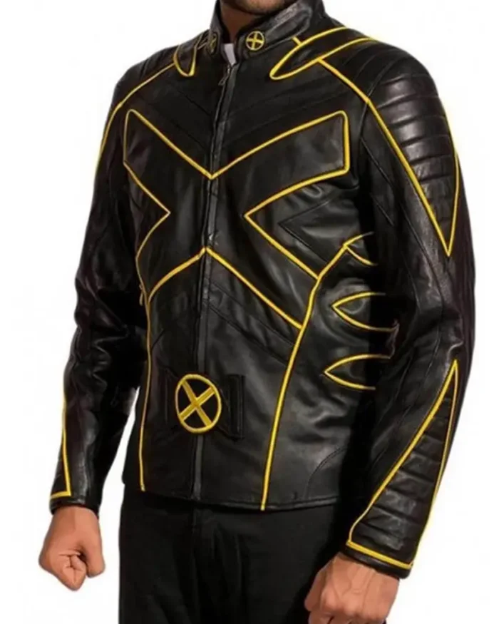 X-Men Wolverine Black Leather Jacket | Trendy Leather Jackets