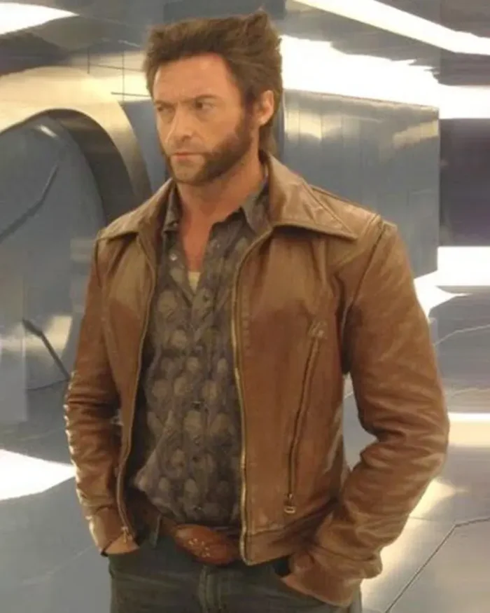 X-Men Wolverine Brown Leather Jacket | Trendy Leather Jackets