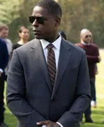 Xavier Collins Paradise S01 Grey Suit Blazer | Trendy Leather Jackets