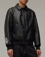 Y-3 Real Madrid Collared Jacket | Trendy Leather Jackets