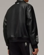 Y-3 Real Madrid Collared Jacket | Trendy Leather Jackets