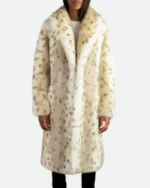 Yellowstone Beth Dutton White Fur Coat | Trendy Leather Jackets