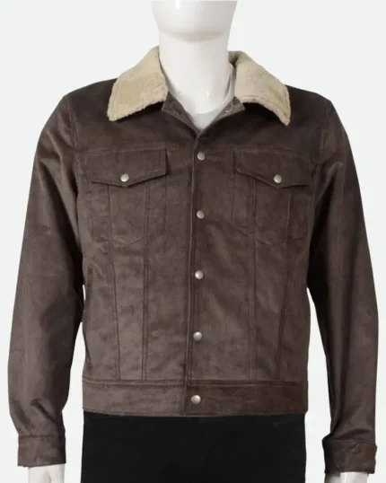 Yellowstone John Dutton Corduroy Jacket | Trendy Leather Jackets