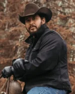Yellowstone Rip Wheeler Black Jacket | Trendy Leather Jackets