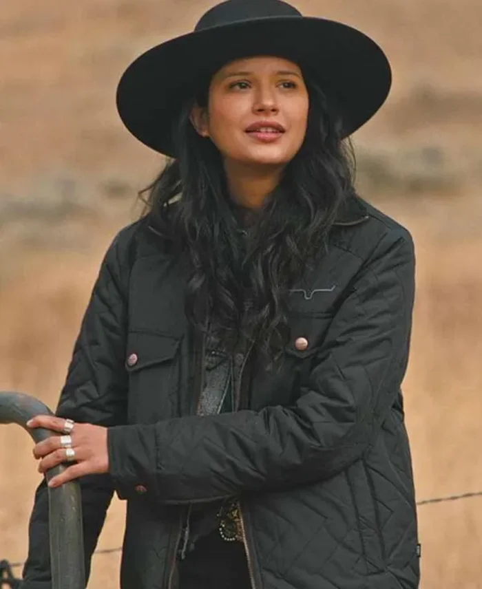 Yellowstone S04 Avery Black Jacket