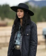 Yellowstone S04 Avery Black Jacket