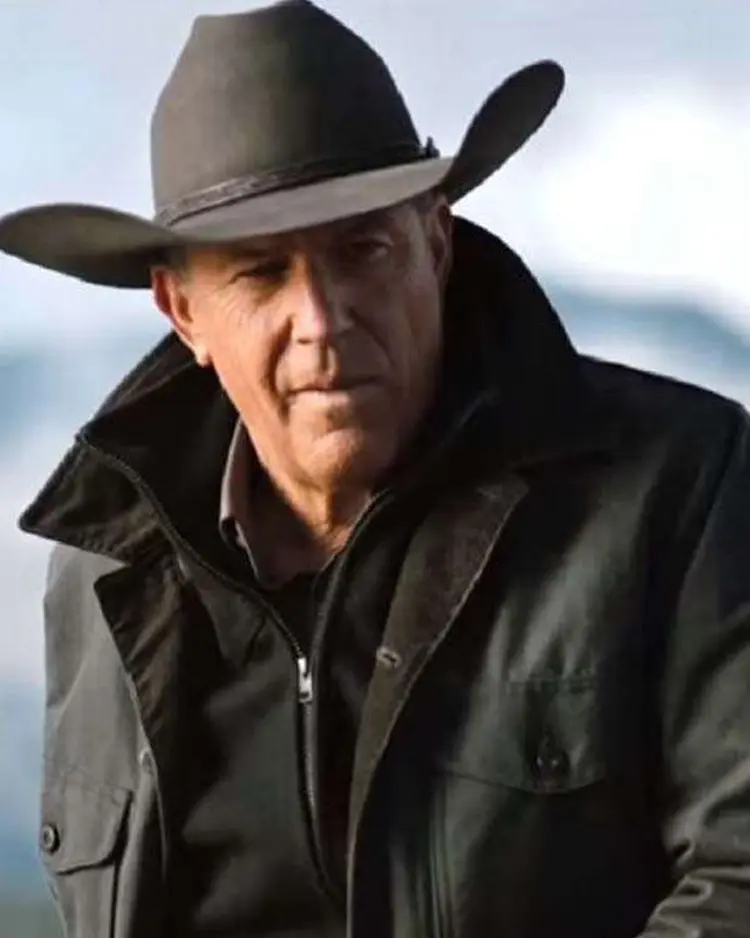 Yellowstone Season 2 John Dutton Green Jacket | Trendy Leather Jackets