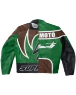 Yohji Yamamoto Vanson Leather Split Biker Jacket | TLJ